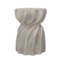 Canis Indoor Contemporary Lightweight Concrete Accent Side Table By Christopher Knight Home 14.00 W X 14.00 D X 18.50 H