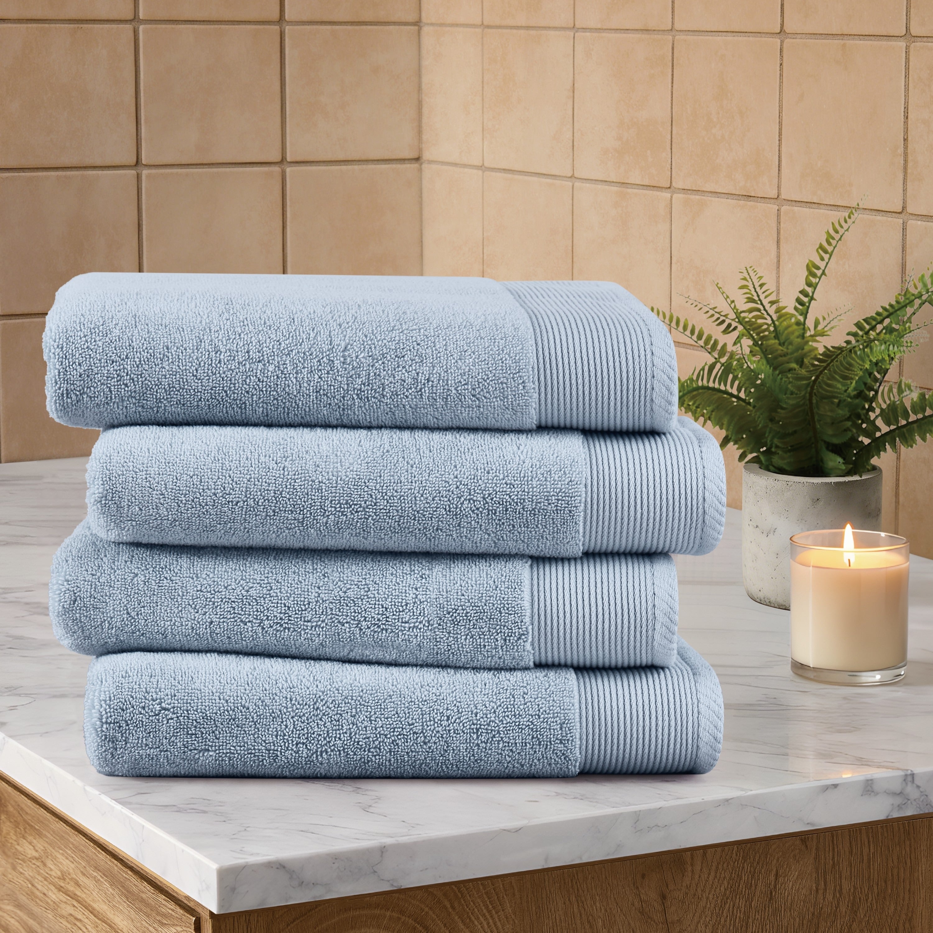 Cannon Heritage 4 Pack Bath Towel Set