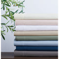 Cannon Heritage Solid 3 Piece Duvet Cover Set.