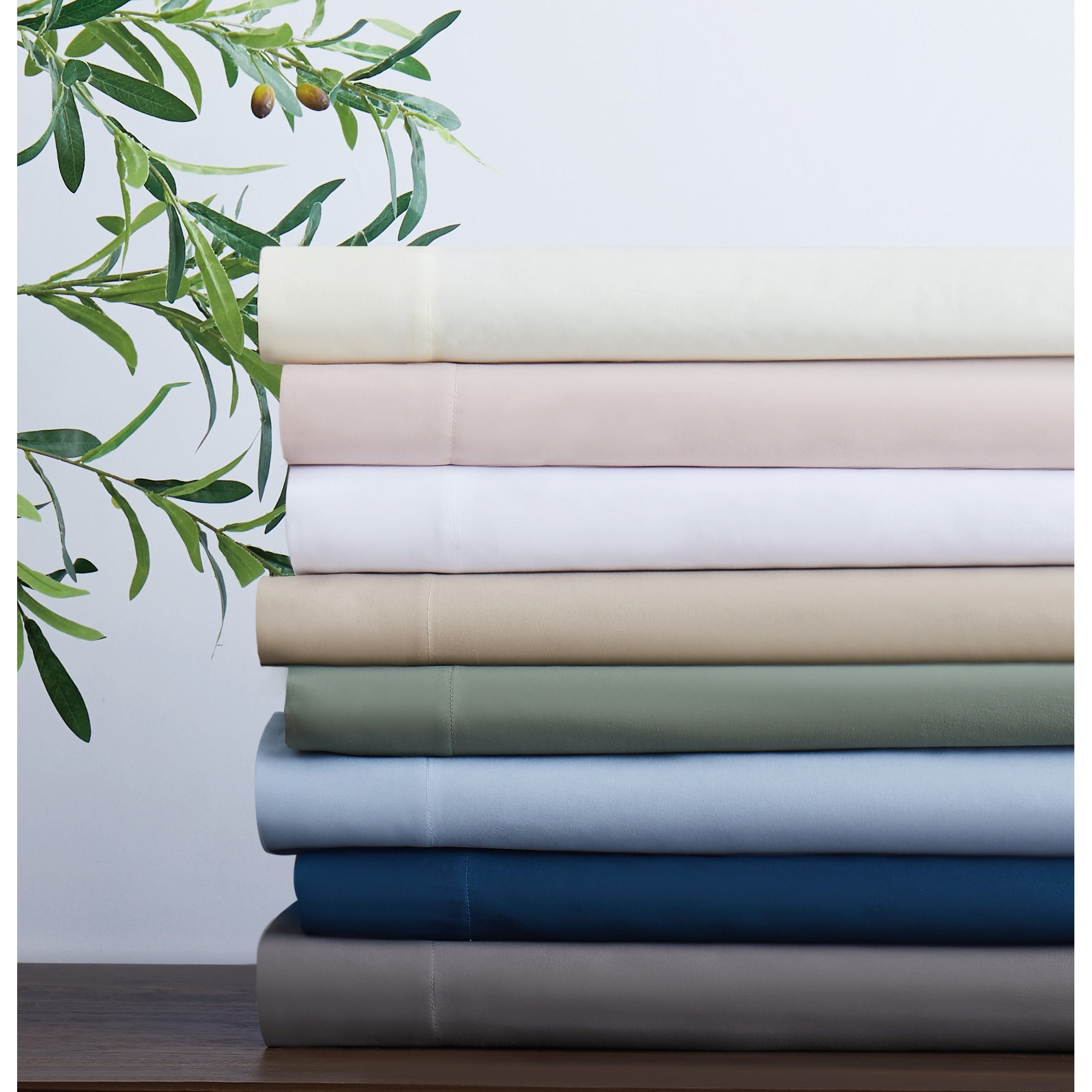 Cannon Heritage Solid 3 Piece Duvet Cover Set.