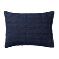 Canon Red Blue Tie Back King Sham