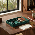 Cantora 9 Velvet Lined Rectangular Catchall Tray N A