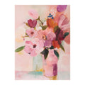 Canvas Floral Vase Print 31.5 H