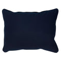 Canvas Navy Corded Indoor Outdoor Pillows Set Of 2