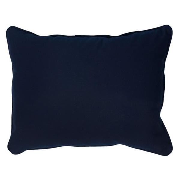 Canvas Navy Corded Indoor Outdoor Pillows Set Of 2
