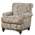 Capernicus Cobblestone Beige Accent Chair
