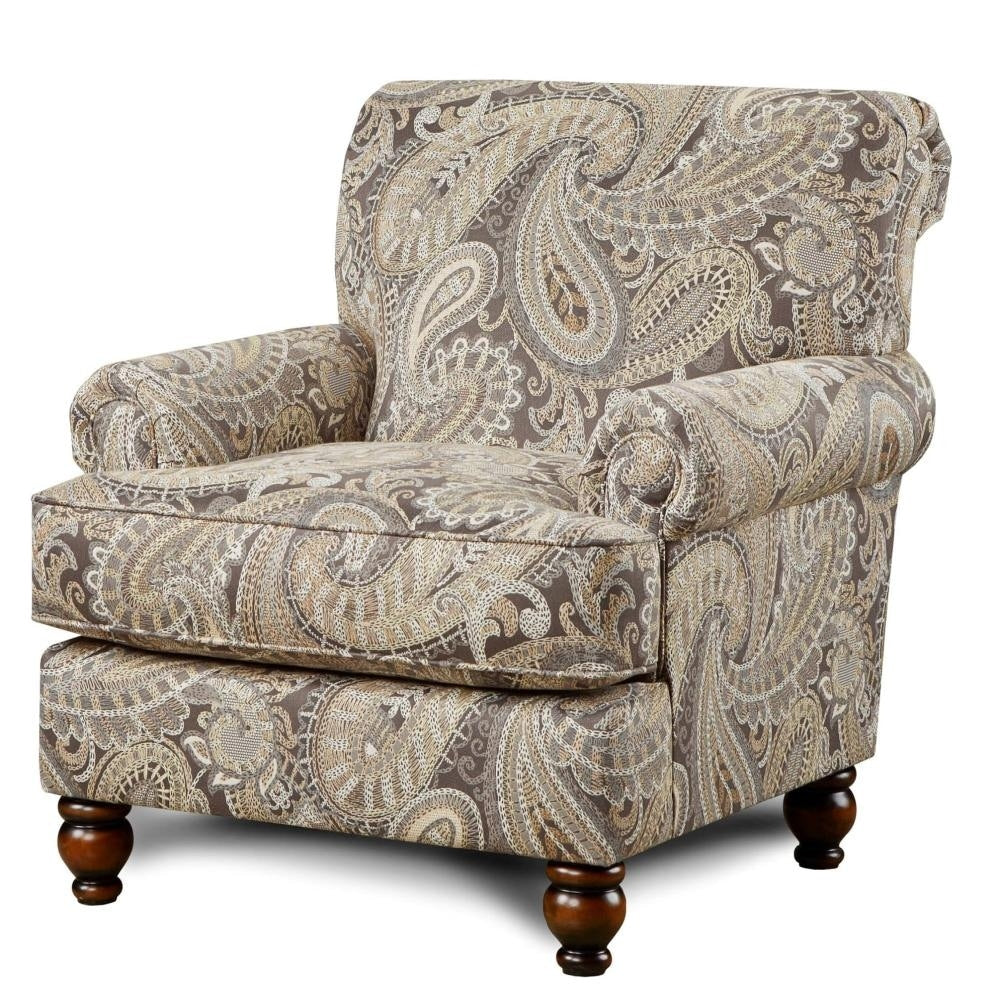 Capernicus Cobblestone Beige Accent Chair