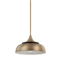Capital 1 Light Brass And Onyx Pendant Brass And Onyx