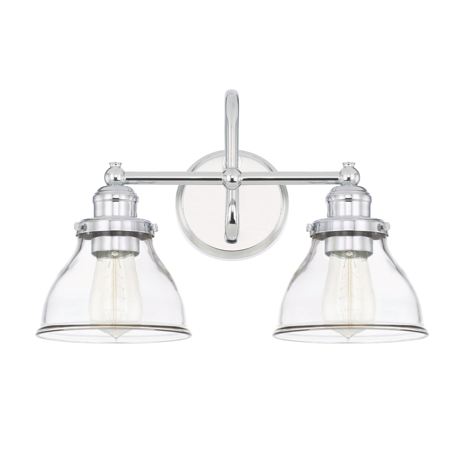 Capital Baxter 2 Light Chrome Bath Vanity Fixture
