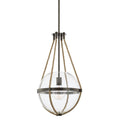 Capital Beaufort 1 Light Nordic Grey Pendant Nordic Grey