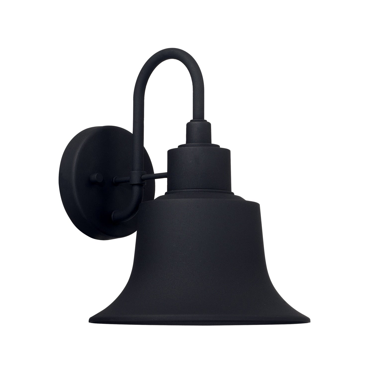 Capital Brock 1 Light Black Outdoor Wall Sconce