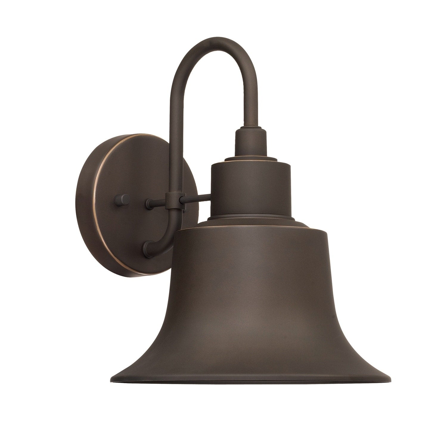 Brock 1 Light Oiled Bronze Outdoor Wall Sconce