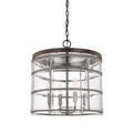 Capital Colby 4 Light Urban Grey Pendant