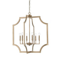 Capital Contemporary 6 Light Aged Brass Foyer Fixture Aged Brass
