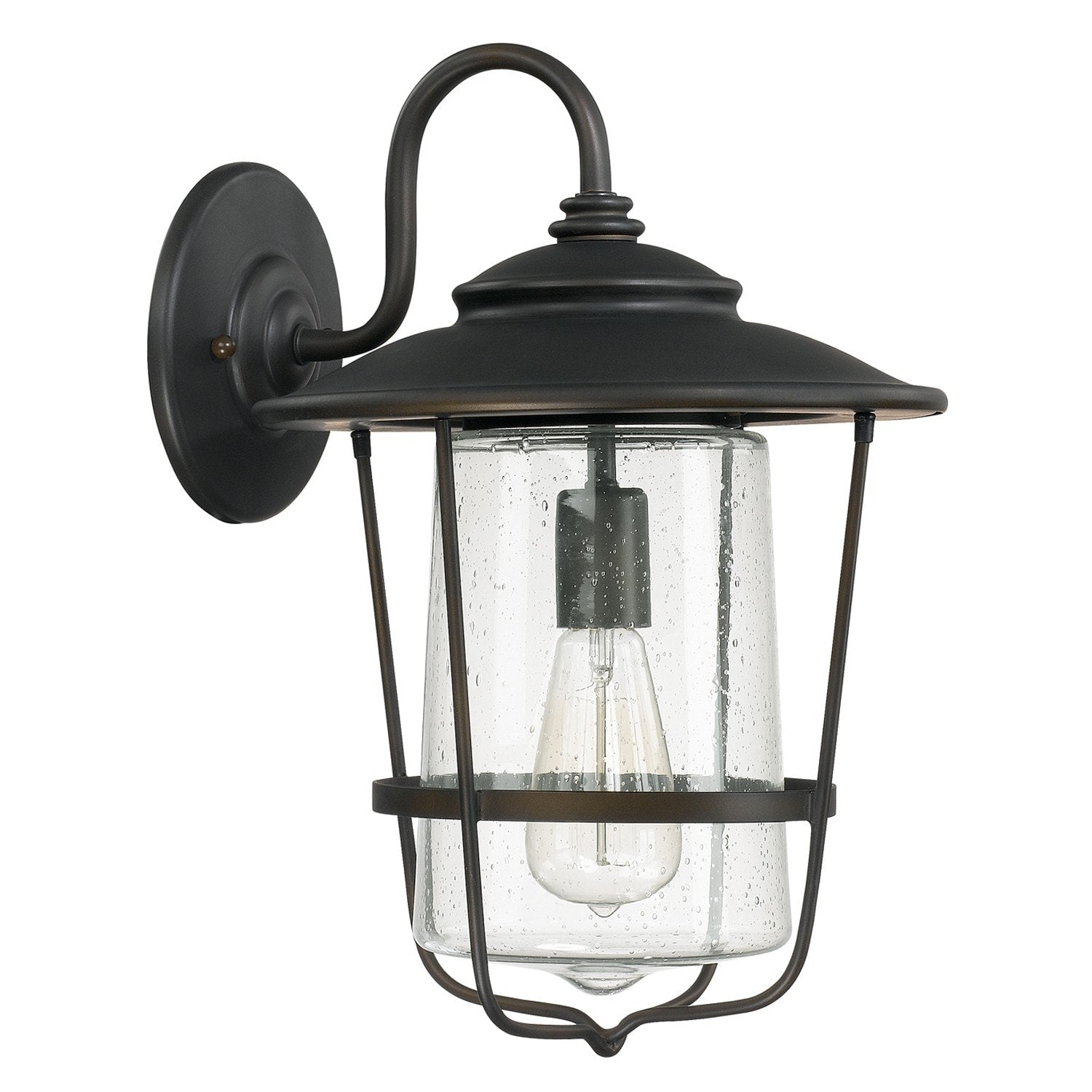Creekside 1 Light Old Bronze Outdoor Wall Lantern