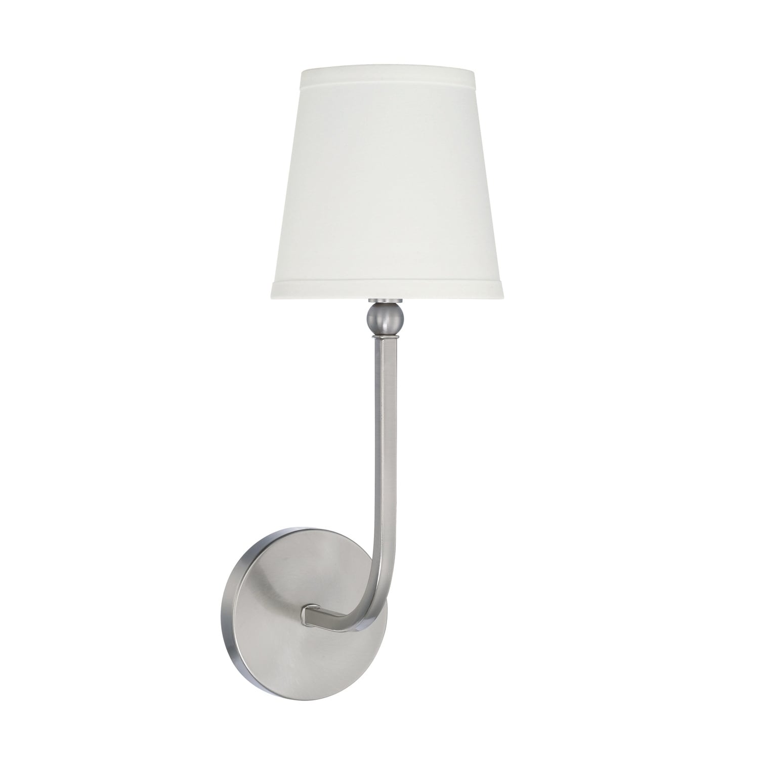 Dawson 1 Light Brushed Nickel Wall Sconce