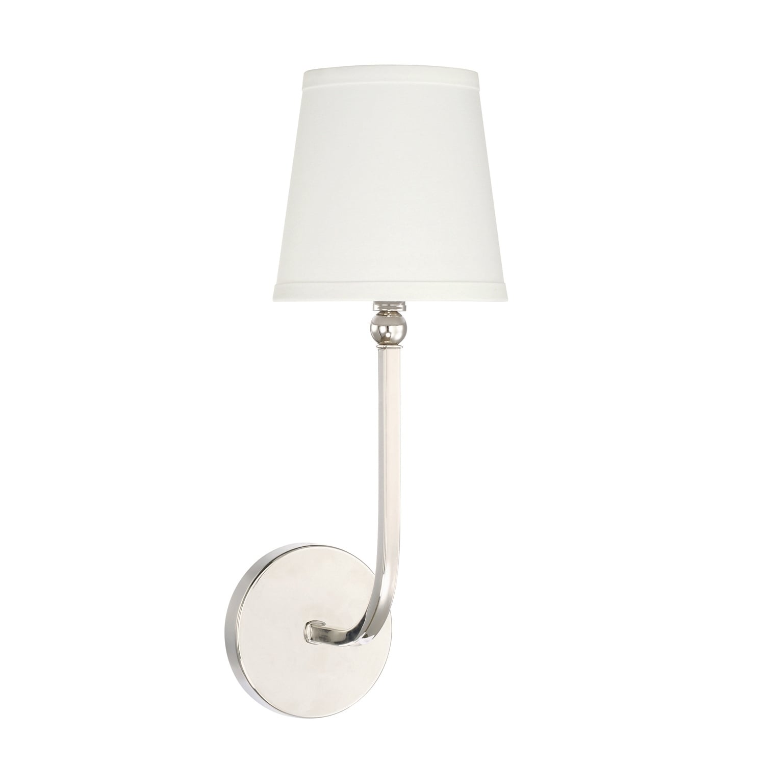 Capital Dawson 1 Light Polished Nickel Wall Sconce