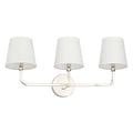 Capital Dawson 3 Light Polished Nickel Bath Vanity Light