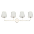 Capital Dawson 4 Light Polished Nickel Bath Vanity Light