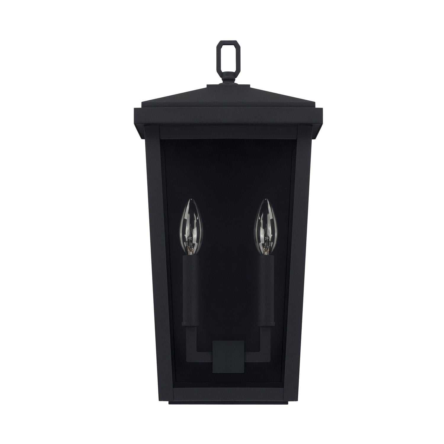 Capital Donnelly 2 Light Black Outdoor Wall Lantern