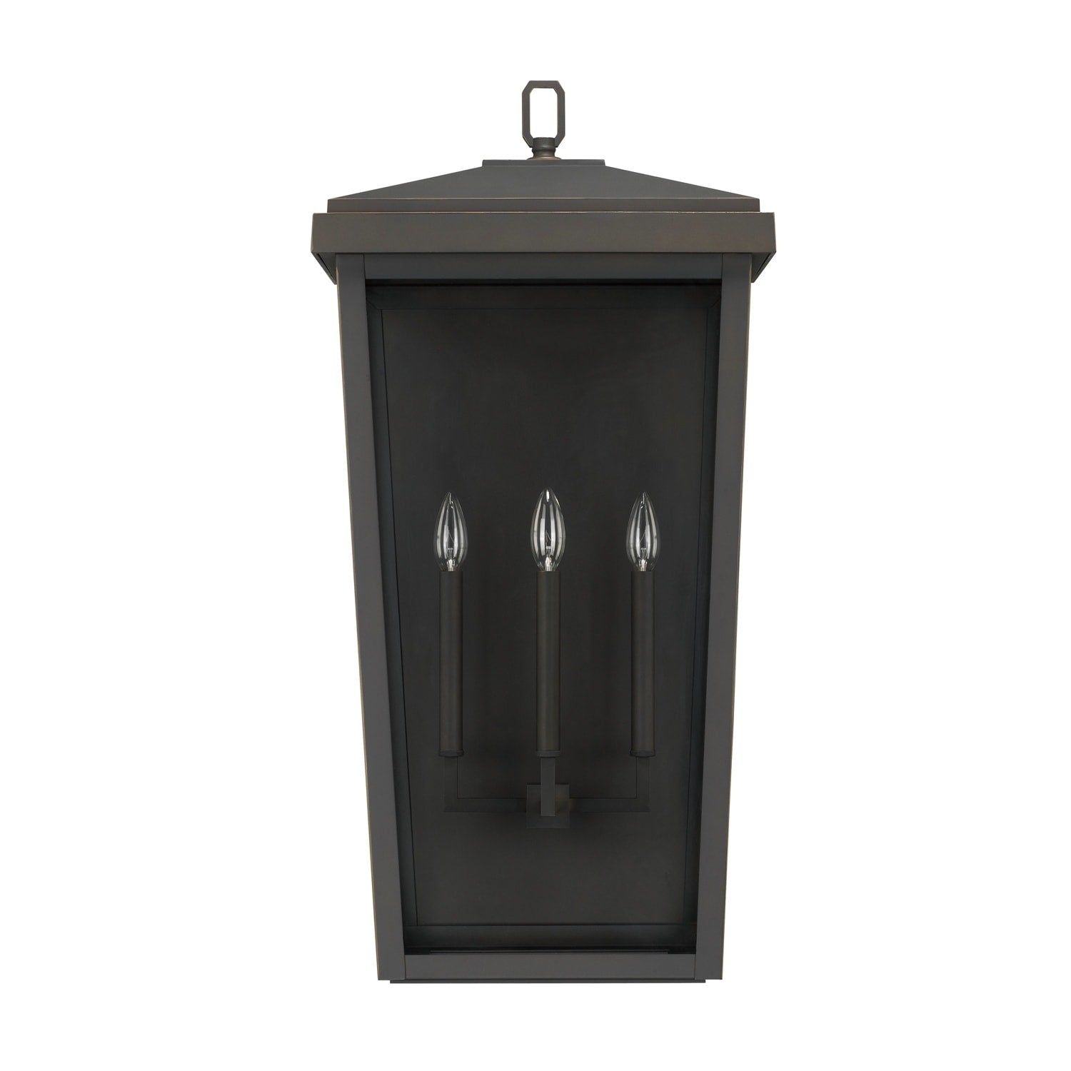 Capital Donnelly 3 Light Oiled Bronze Outdoor Wall Lantern