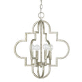 Ellis 4 Light Antique Silver Pendant Antique Silver