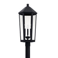 Ellsworth 3 Light Black Outdoor Post Mount
