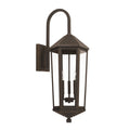 Capital Ellsworth 3 Light Oiled Bronze Outdoor Wall Lantern