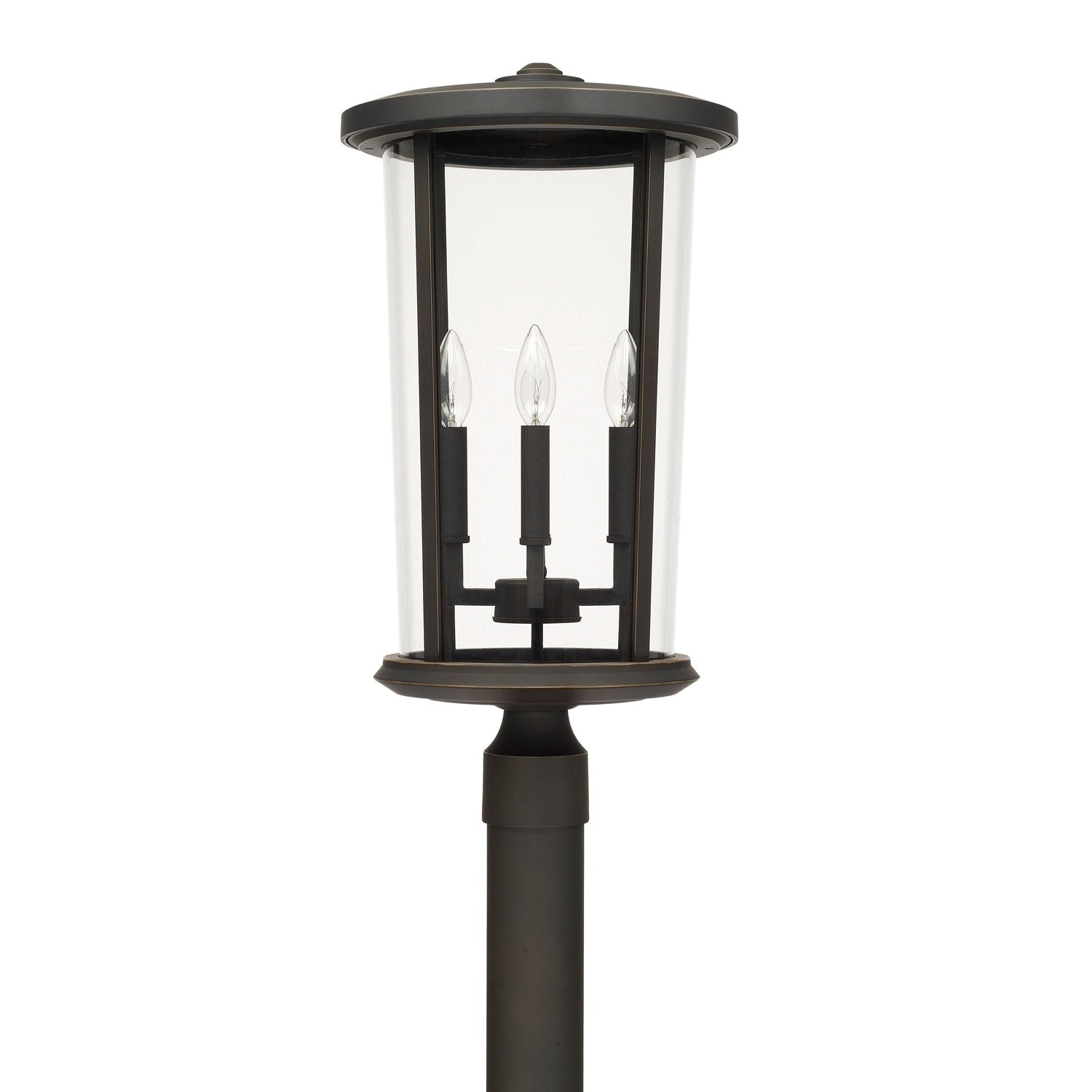 Capital Lighting Howell 4 Light Oiled Bronze Outdoor Post Mount