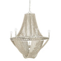 Capital Kayla 6 Light Mystic Sand Chandelier Mystic Sand