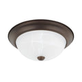 Capital Lighting Ceiling Collection 2 Light Bronze Flush Mount