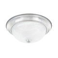 Capital Lighting Ceiling Collection 2 Light Chrome Flush Mount