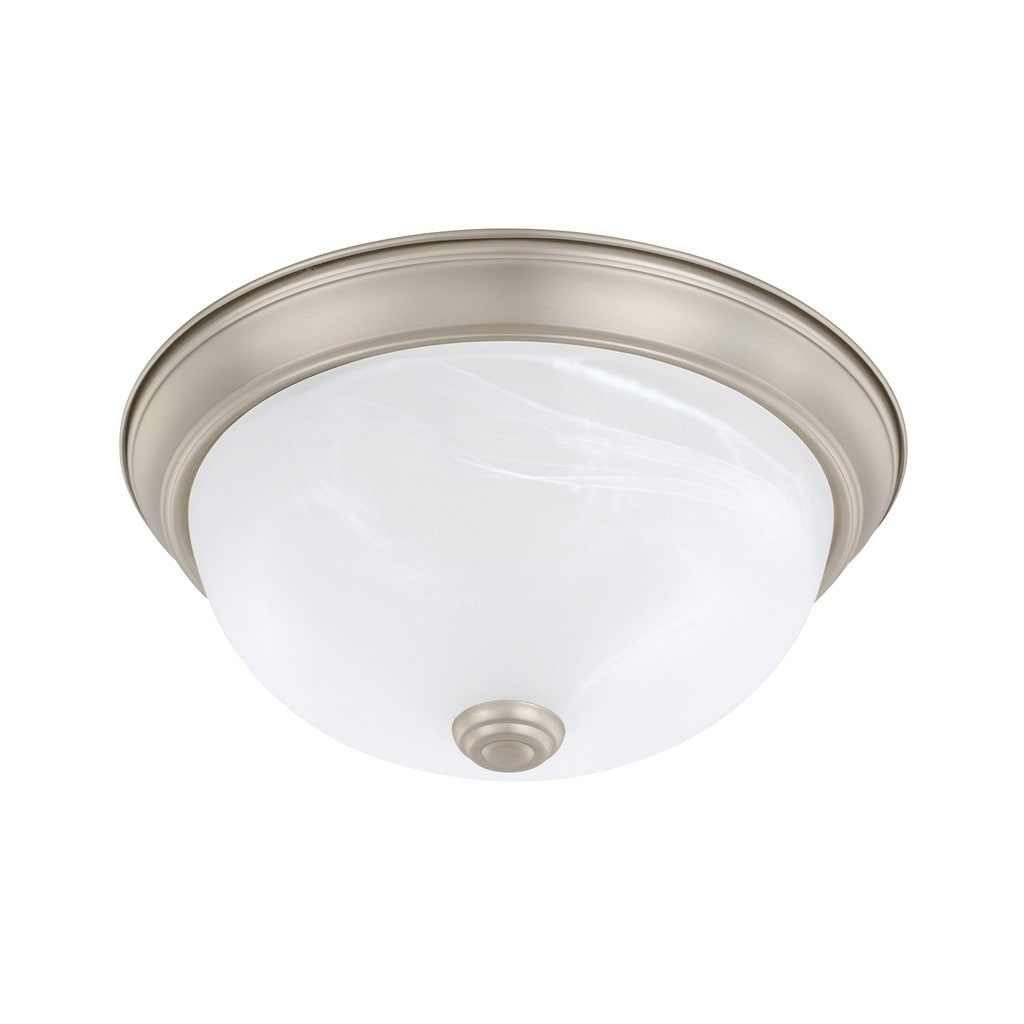 Capital Lighting Ceiling Collection 2 Light Matte Nickel Flush Mount
