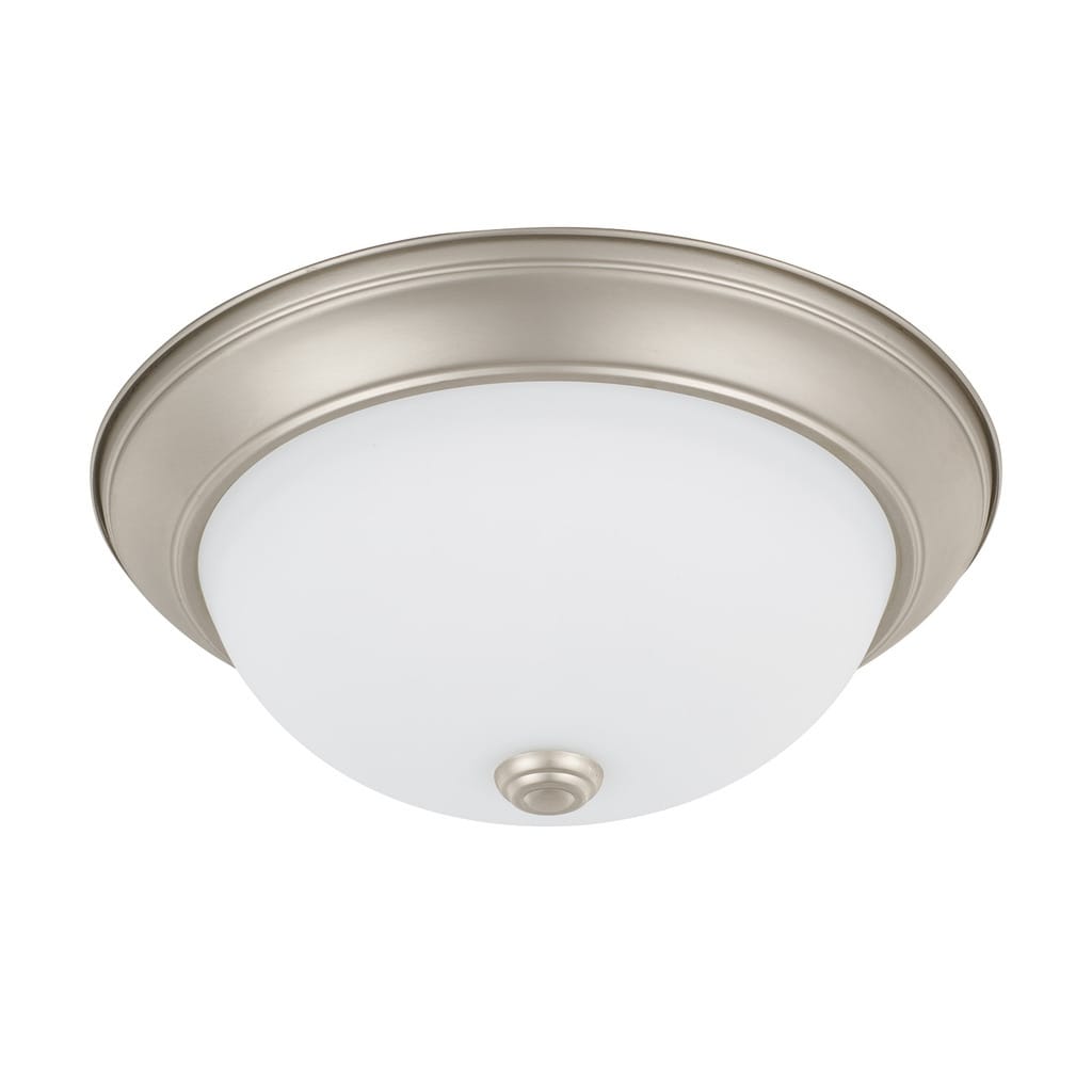Capital Lighting Ceiling Collection 2 Light Matte Nickel Flush Mount