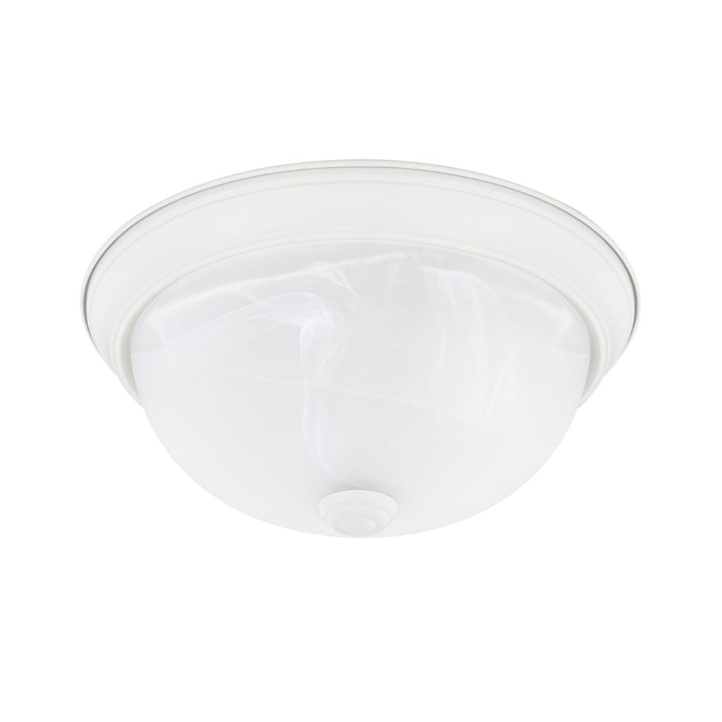 Capital Lighting Ceiling Collection 2 Light Matte White Flush Mount