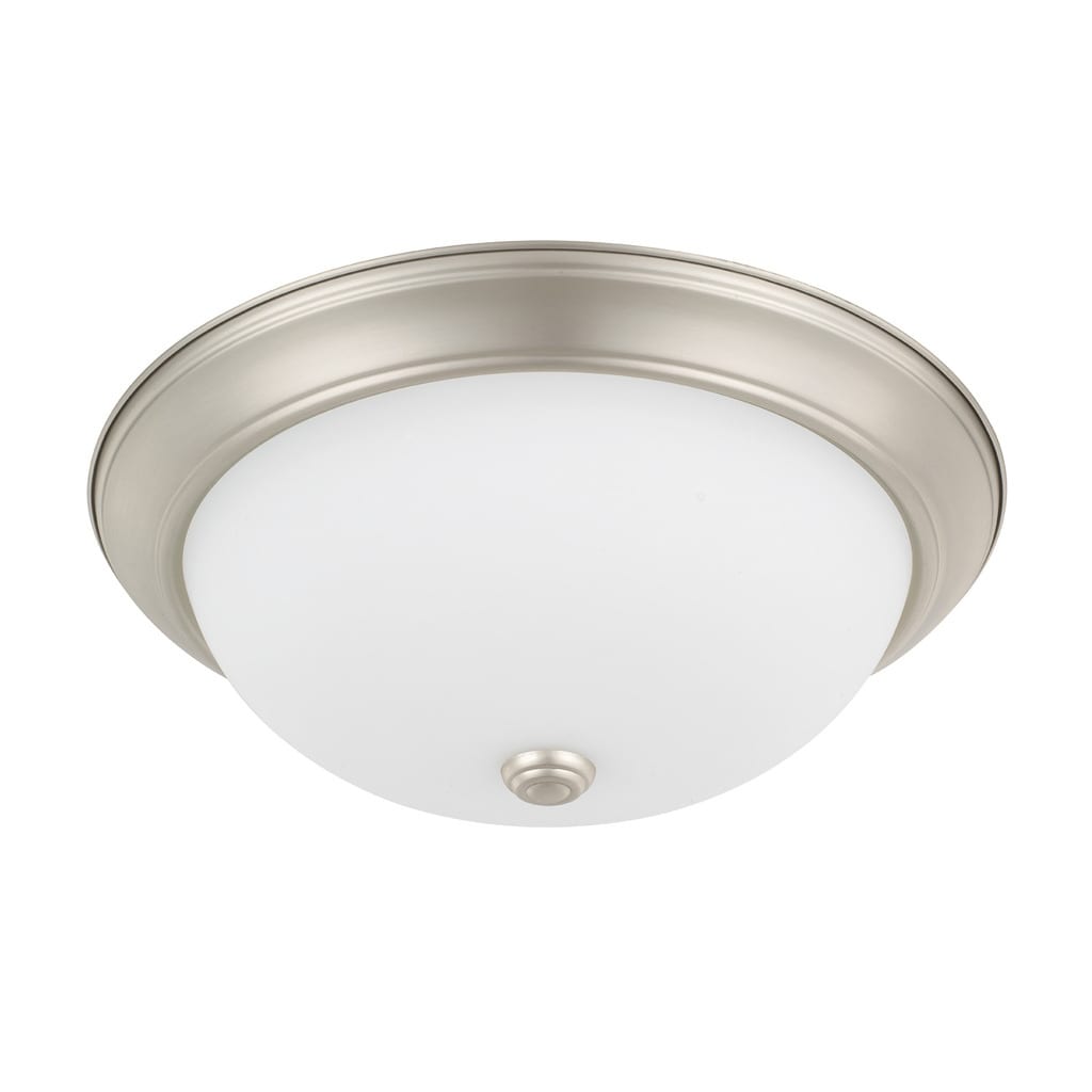 Capital Lighting Ceiling Collection 3 Light Matte Nickel Flush Mount