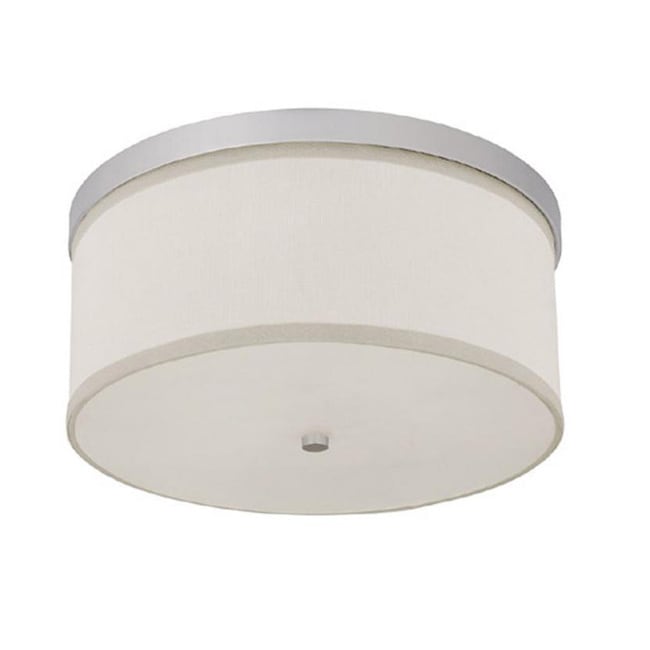 Capital Lighting Midtown Collection 3 Light Matte Nickel Flush Light