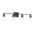 Capital Lighting Signature Collection 4 Light Olde Bronze Bath Vanity Light