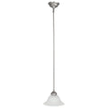 Transitional 1 Light Matte Nickel Mini Pendant Matte Nickel
