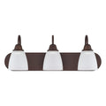 Capital Lighting Trenton Collection 3 Light Bronze Bath Vanity Light