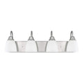 Capital Lighting Trenton Collection 4 Light Brushed Nickel Bath Vanity Light