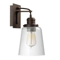 Capital Lighting Urban 1 Light Burnished Bronze Wall Sconce