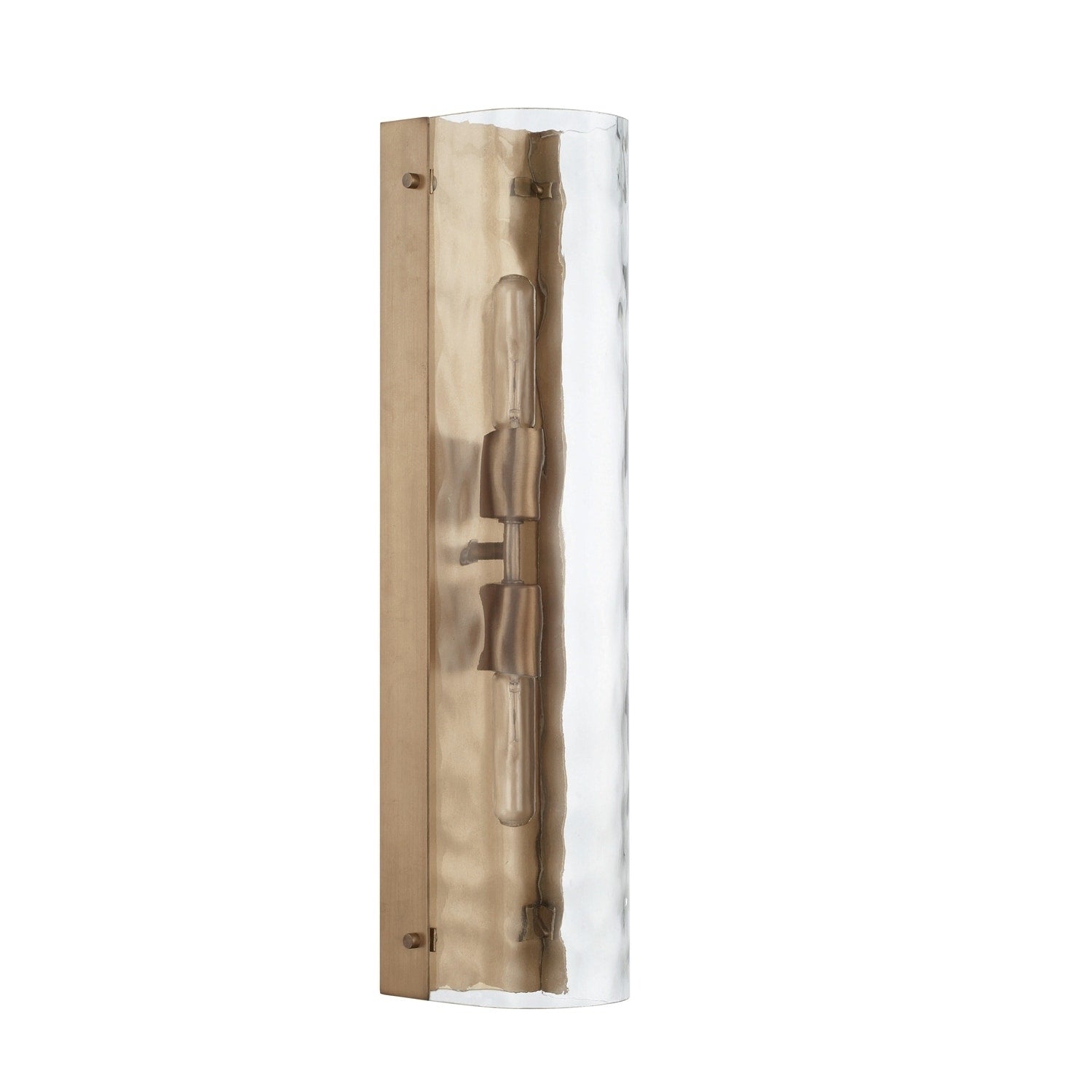 Capital Lyra 2 Light Aged Brass Wall Sconce