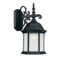 Main Street 1 Light Black Outdoor Wall Lantern