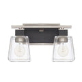 Capital Tux 2 Light Black Tie Bath Vanity Fixture
