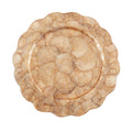 Capiz Shell Scalloped Charger Plates Set Of 4 Decorative Table Chargers For Dining Entertaining 13