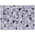 Capri Collection Patterned Faux Cowhide Printed Rug