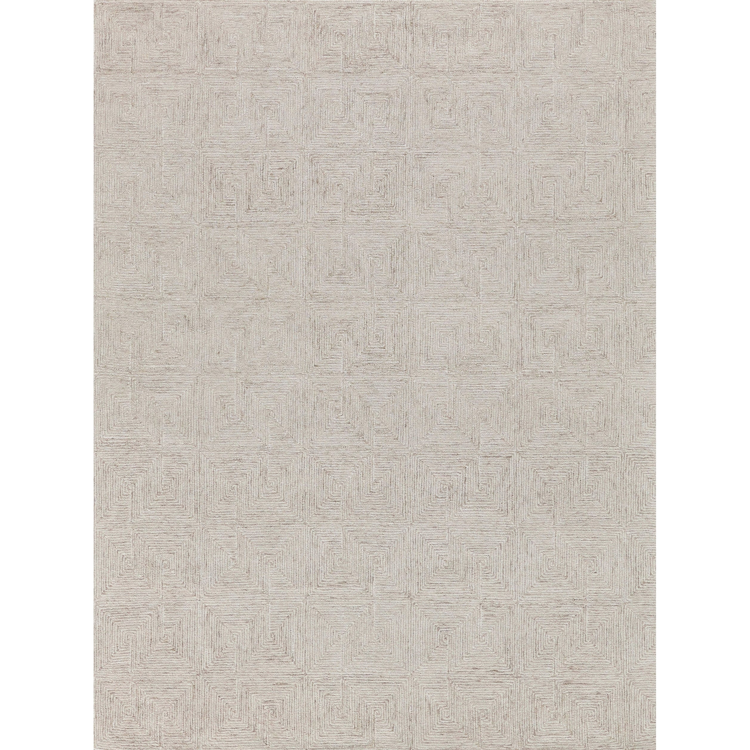 Caprice Hand Tufted New Zealand Wool Beige Ivory Area Rug