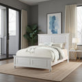 Captivating E.King Wooden Bed White