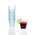 Bistro Glass Blue Set Of 6